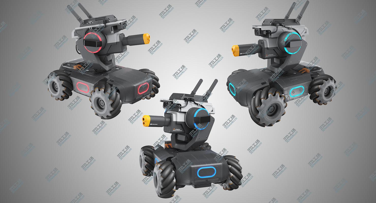 images/goods_img/202104094/3D model Collection DJI RoboMaster S1 Rigged/2.jpg